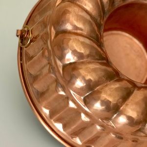 Ruffioni Copper Bundt Mold